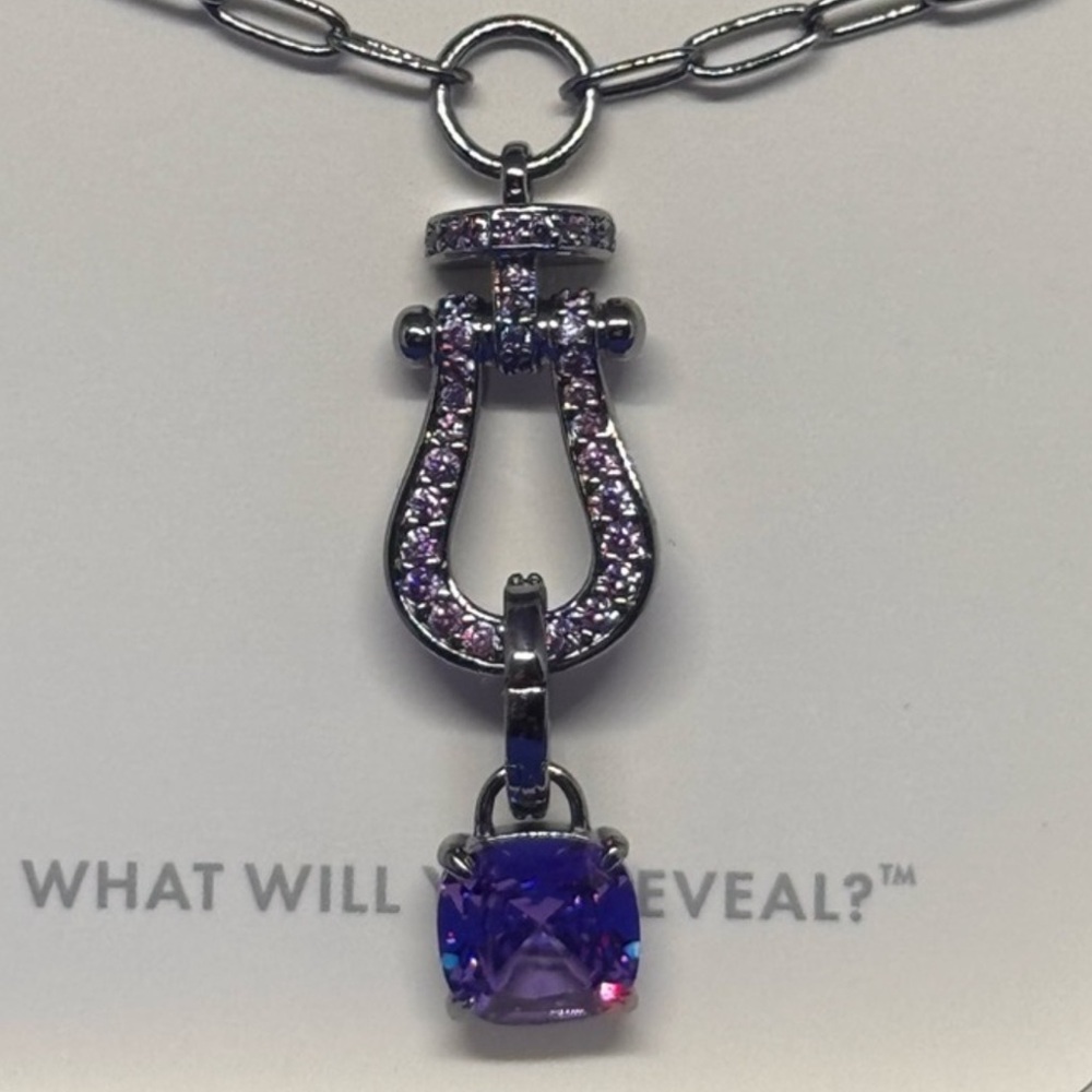 BP bomb party Western Wonder Purple Pendant Necklace